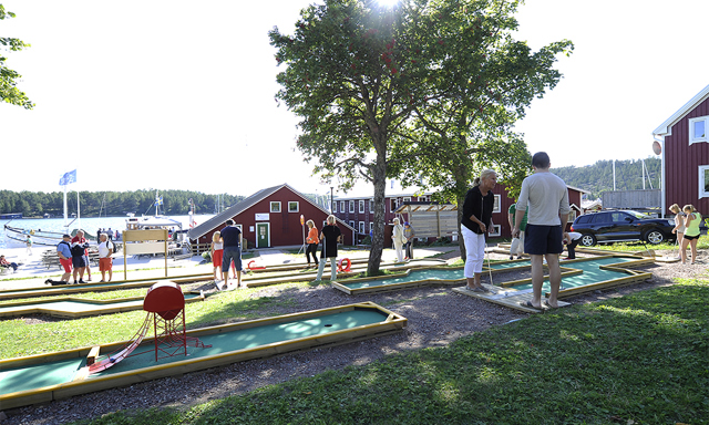 Mini Golf at Ulvön