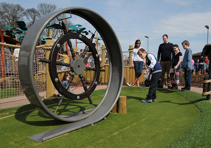 Large loop adventure golf obstacle from City Golf Europe