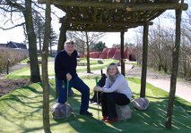 Couple at Jambo adventure golf