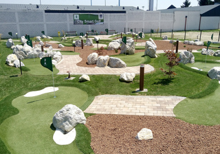 Overview of Cakovec Adventure Golf Kompakt from City Golf Europe