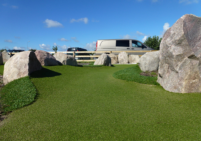 Adventure Golf Kompakt at Skrea Camping