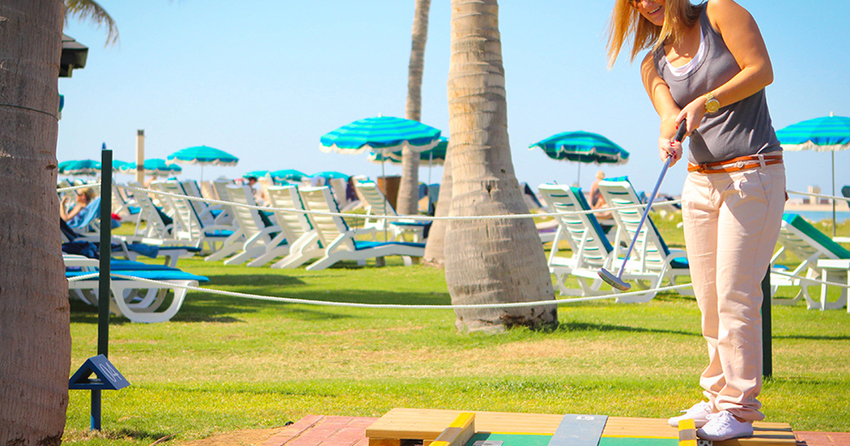 Minigolf at Jebel Ali Hotel | City Golf Europe