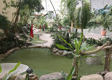Indoors golf