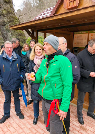 Opening speach at Adventure Golf Harz