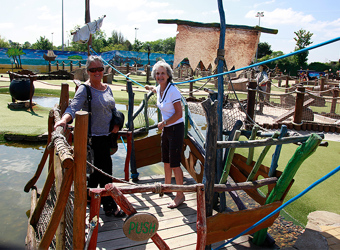 Other raft at Adventure golf