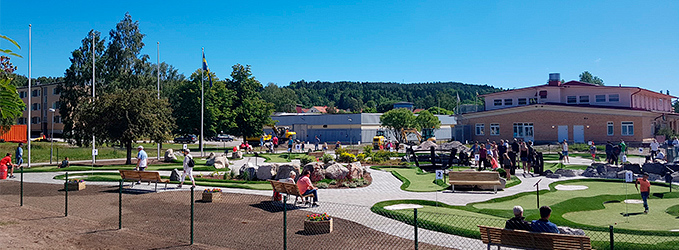 The adventure golf is approved for competition, also caled MOS