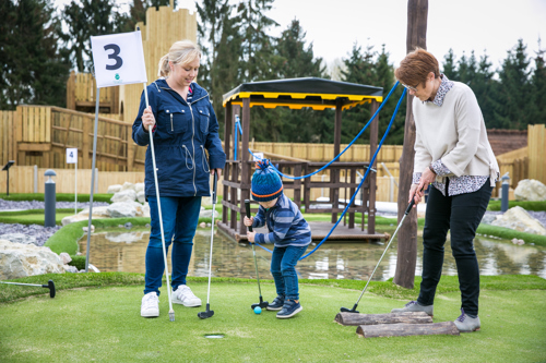 Adventure golf Leeds Castle